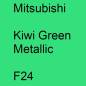 Preview: Mitsubishi, Kiwi Green Metallic, F24.